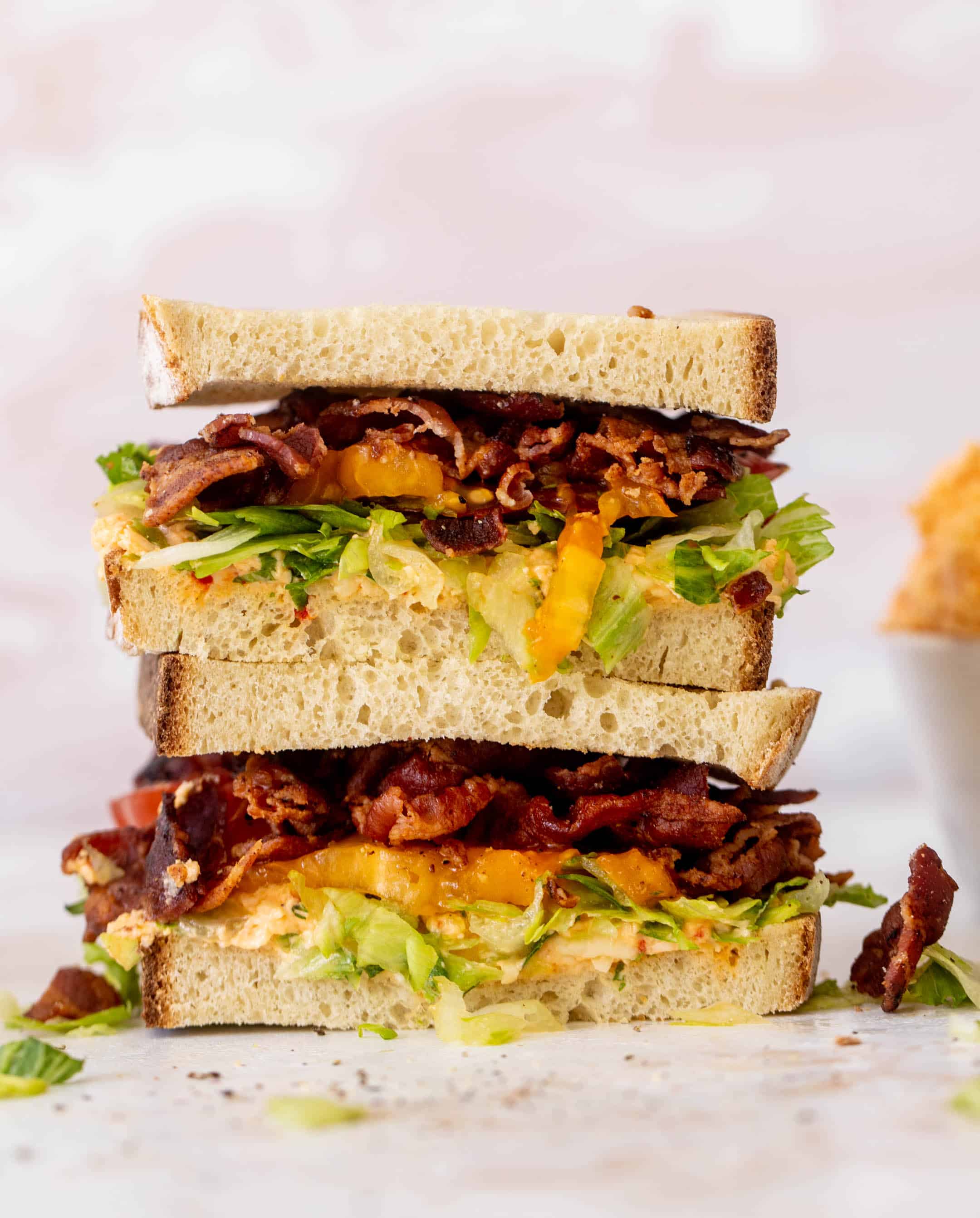 pimento cheese BLTs