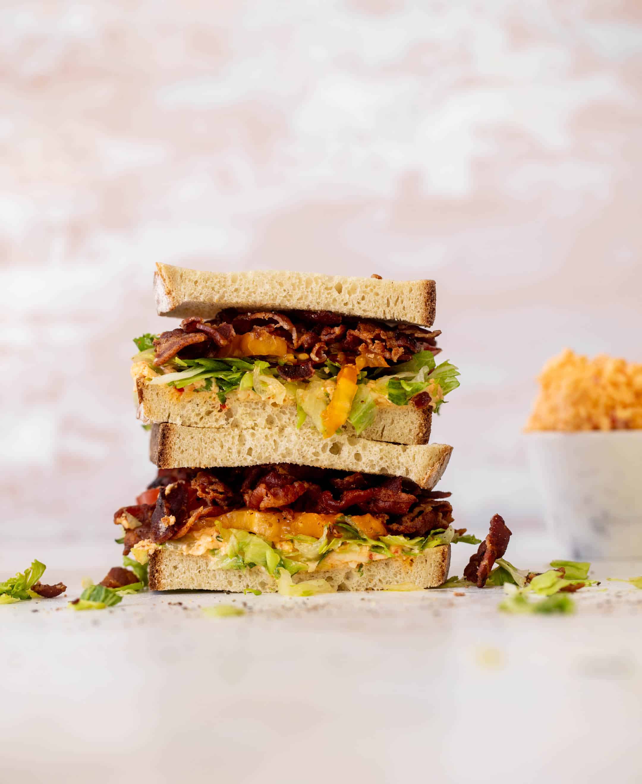 pimento cheese BLTs