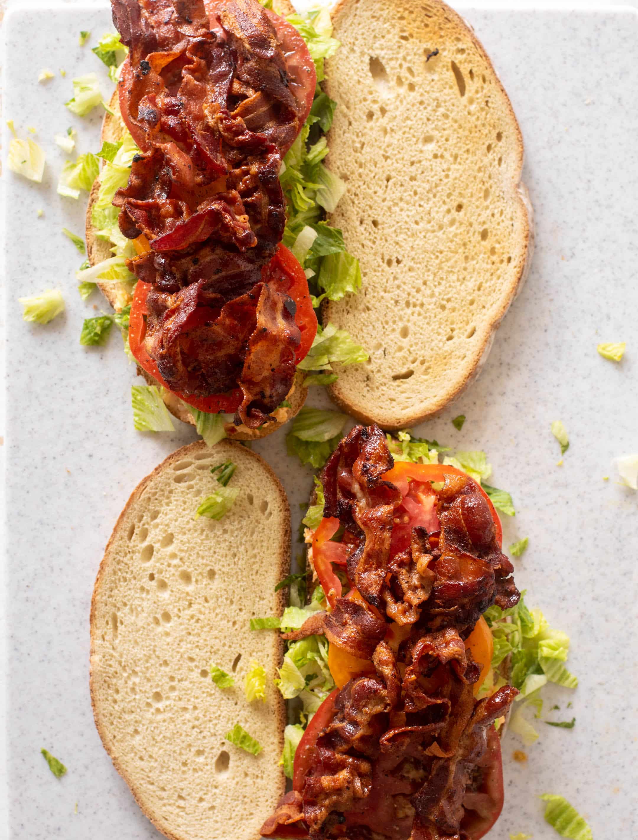 pimento cheese BLTs